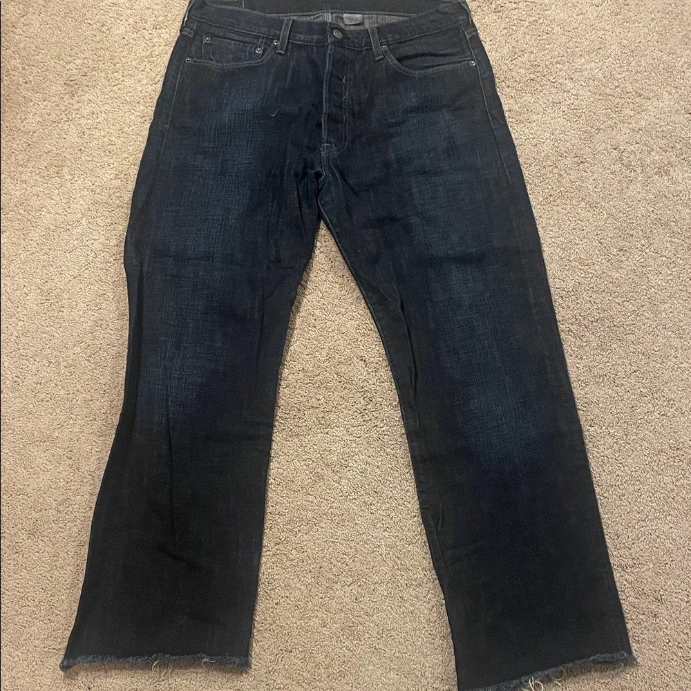 Levi's Men's Dark Blue Straight Jeans